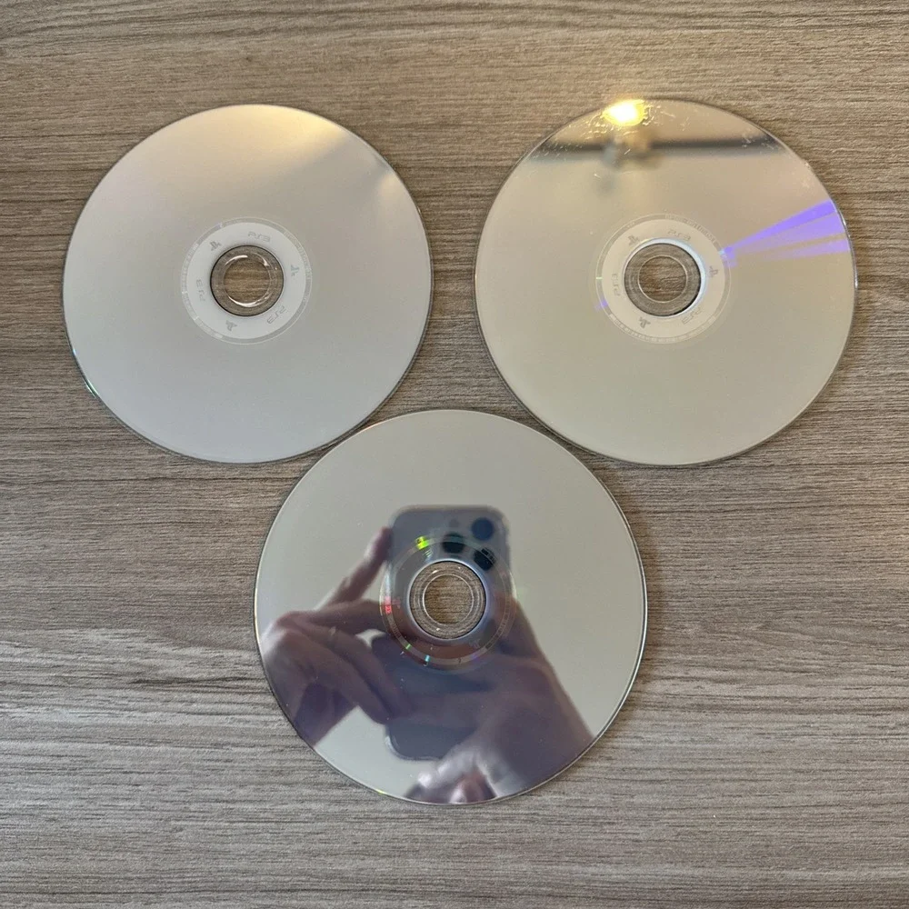 Uncharted 1,‎ 2, & 3 Trilogy Bundle Lot (Sony PlayStation 3) Discs Only